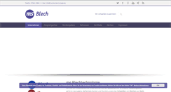 Desktop Screenshot of ms-blechtechnologie.de